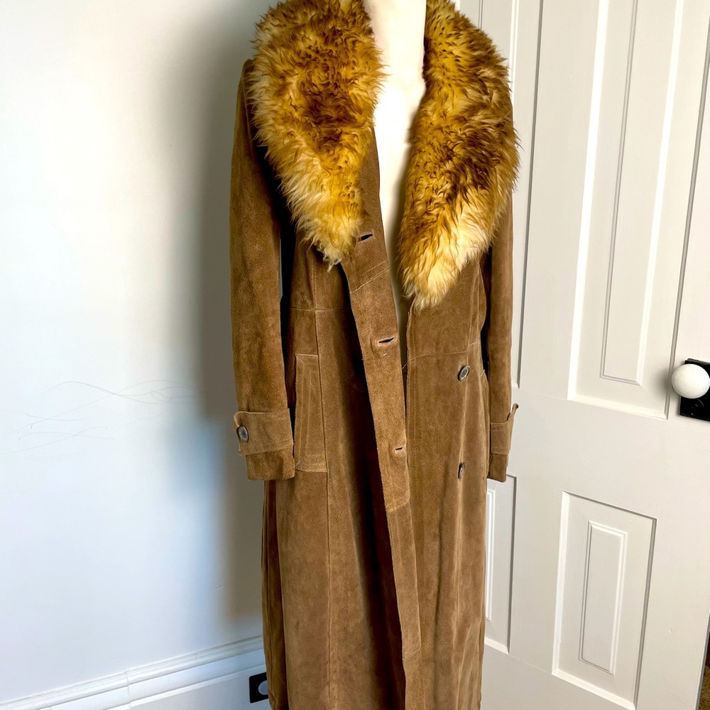 Vintage leather coat